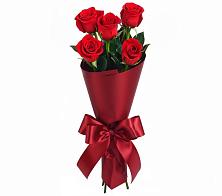 Букет 5 Красных роз Эдлесс Лав в Чупе