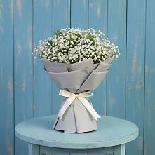 Букет цветов из:  Гипсофила в Чупе