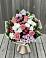 Букет цветов из: Альстромерии, Гвоздики, Розы и Хризантемы в Чупе