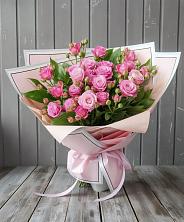 Букет Розовый кустик в Чупе