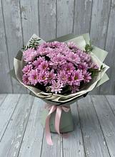 Букет цветов из:  Хризантемы #REPLACE_PRED# Чупе