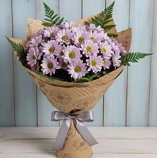 Букет цветов из:  Хризантемы в Чупе