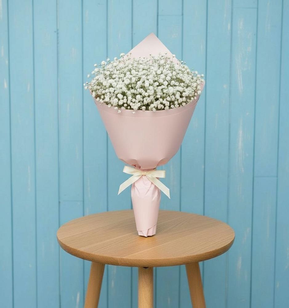 Букет цветов из: Гипсофила в Чупе