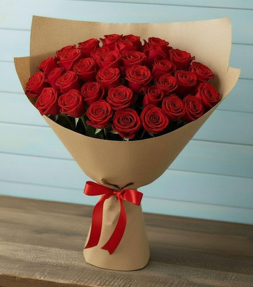 Букет Красные розы Милано в Чупе
