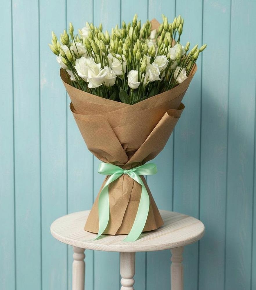 Букет цветов из: Лизиантусы в Чупе