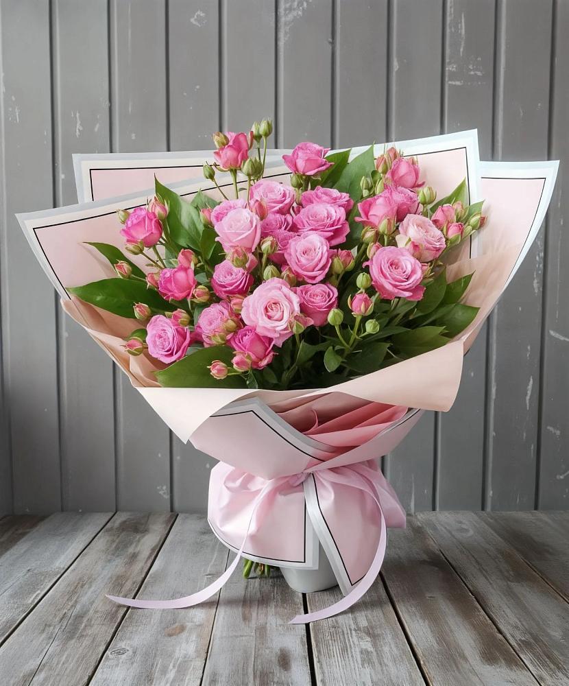 Букет Розовый кустик в Чупе