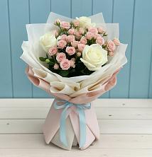 Букет цветов из:  Розы в Чупе