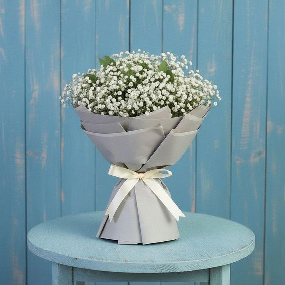 Букет цветов из: Гипсофила в Чупе