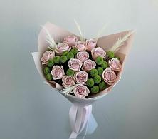 Букет цветов из:  Розы и Хризантемы в Чупе