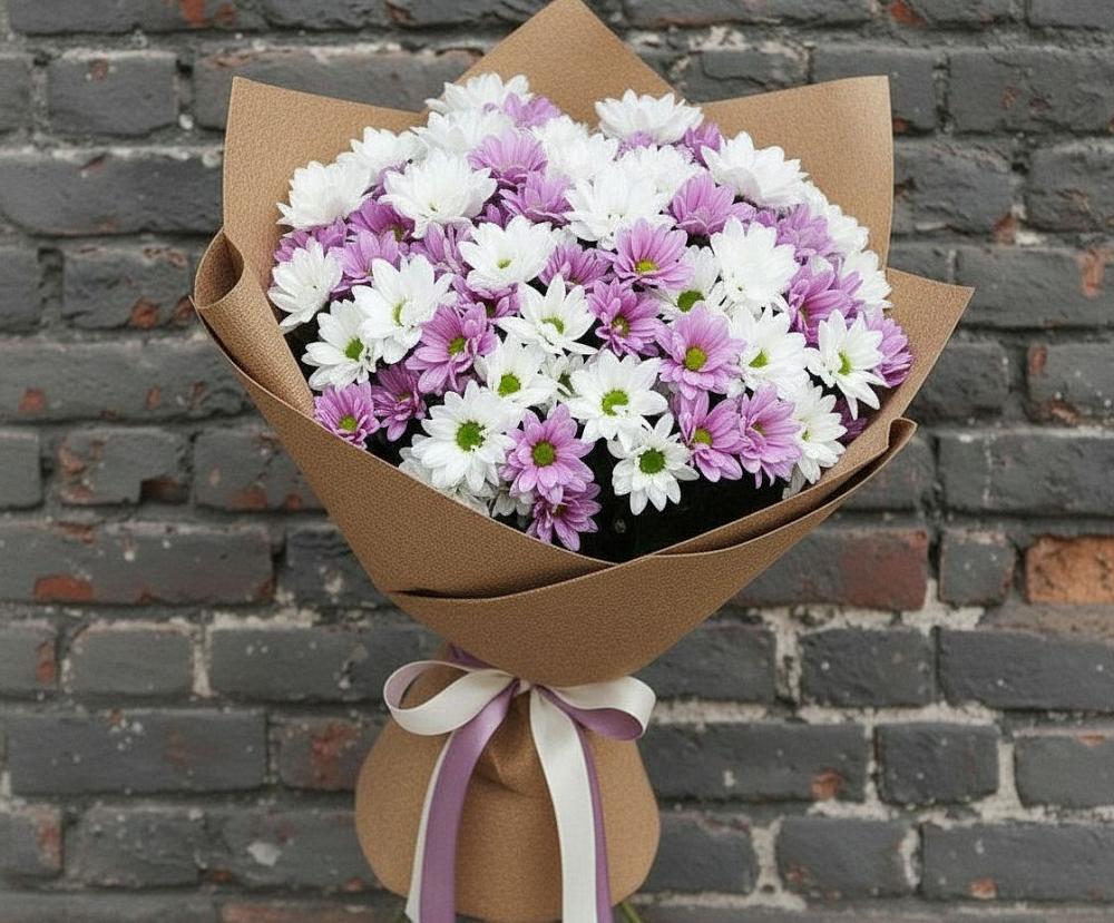 Букет цветов из: Хризантемы в Чупе