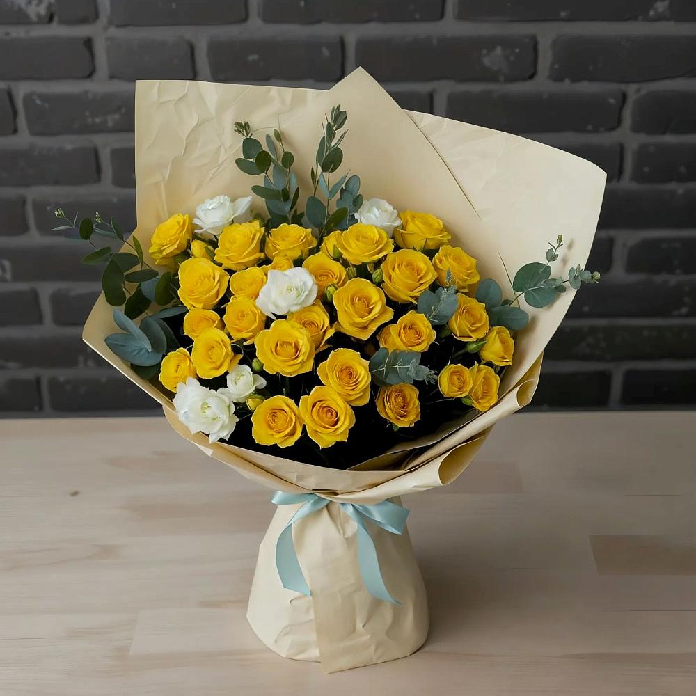 Букет цветов из: Розы в Чупе