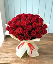 Букет 29 Красных роз в Чупе