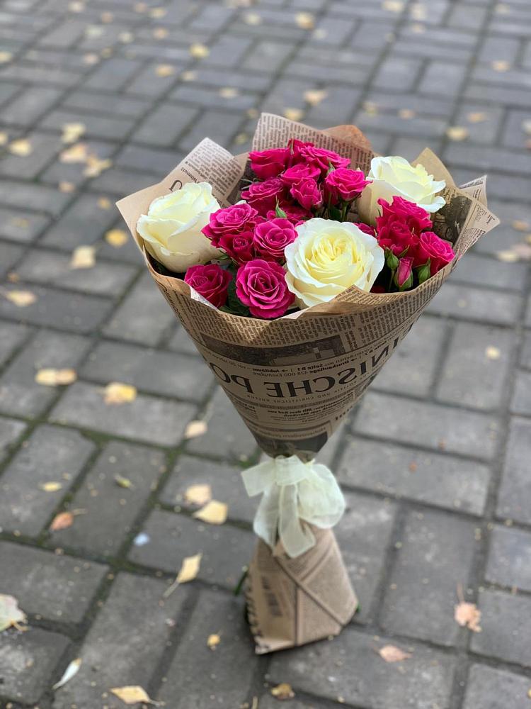 Букет цветов из: Розы в Чупе