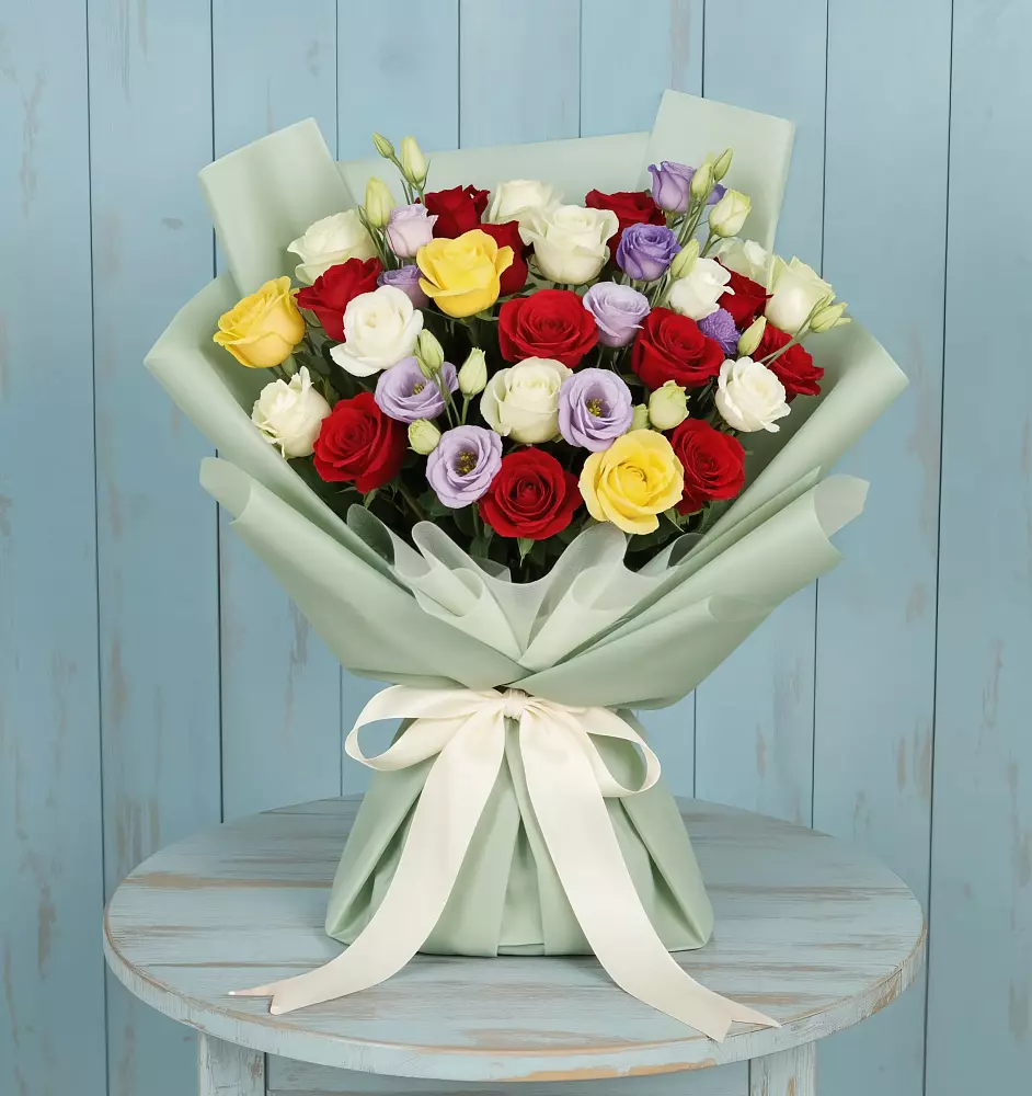 Букет цветов из: Розы в Чупе