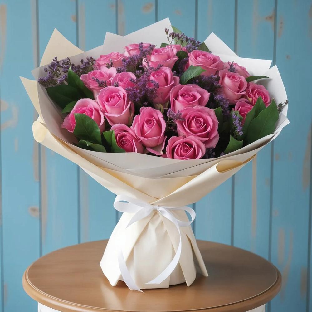 Букет цветов из: Розы в Чупе