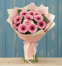 Букет цветов из:  Герберы в Чупе
